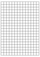 Grid paper. Abstract squared background with lines. Geometric pattern for school, wallpaper, textures, notebook. Lined blank on transparent background vector