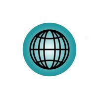 globe icon vector design templates