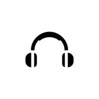 auriculares icono diseño vector plantillas