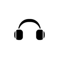 headset icon design vector templates