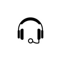 auriculares icono diseño vector plantillas