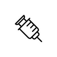 injection syringe icon design vector templates