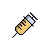 injection syringe icon design vector templates