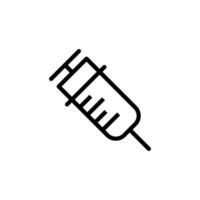 injection syringe icon design vector templates