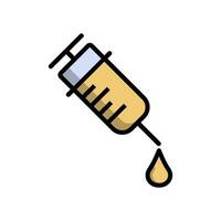 injection syringe icon design vector templates