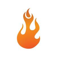 fuego, logotipo, plantilla, llama, símbolo, icono, vector