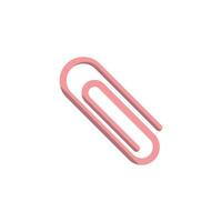 paper clip icon vector design templates