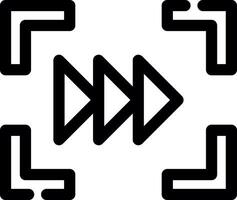 Slow Motion Creative Icon Design vector