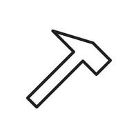 hammer icon design vector templates