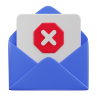 verified email on envelope 3d icon png