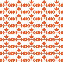 Geometric floral set of seamless patterns. White and black vector backgrounds. Simple illustrations.