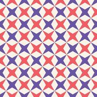 4 point star geometric seamless pattern modern vintage vector