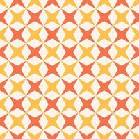 4 point star geometric seamless pattern modern vintage vector