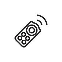 remote control icon design vector templates