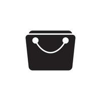 shopping bag icon design vector templates