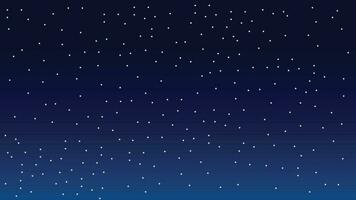 night sky background design full of stars vector