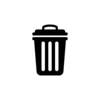 trash icon vector design templates