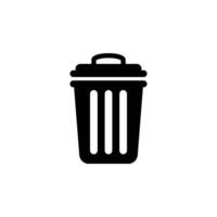 trash icon vector design templates