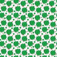 Vector seamless tropical pattern with palm tree on white background. Vector  floral illustration