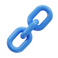 link chain icon 3d render png