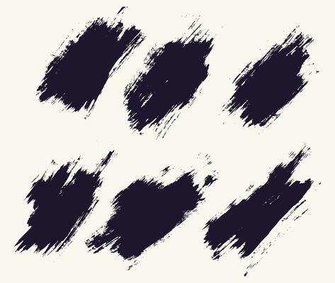 Hand drawn paint brush stroke texture