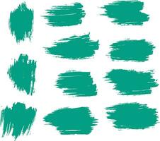 Texture ink vector brush stroke