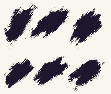 Grunge brush stroke vector illustration background
