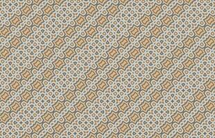 Colorful geometric fabric design pattern vector