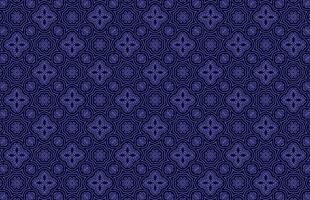 Purple colour mandala design textile fabric pattern vector