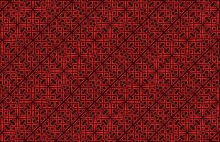 Red and orange color textile fabric design pattern vector