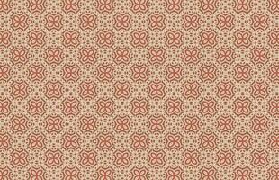 Brown color tile pattern design vector
