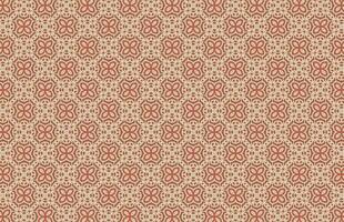 Brown color tile pattern design vector