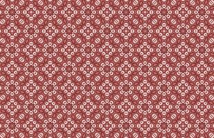 Red and ehite fabric design Pattern vector