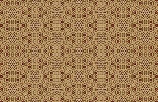 Brown and red geometric design pattern vector