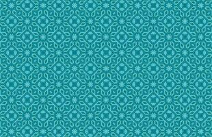 Blue textile fabric design pattern vector