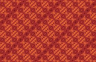 Red and orange color geometric pattern vector