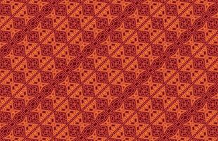 Red and orange color geometric pattern vector