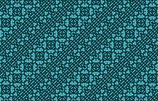 Blue diagonal design textile fabric pattern vector