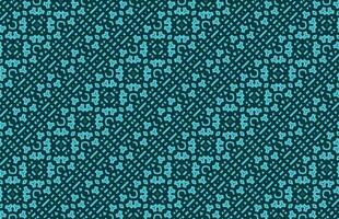 Blue diagonal design textile fabric pattern vector