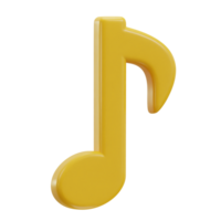 3d music icon png