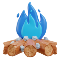 3d Lagerfeuer Symbol Illustration png