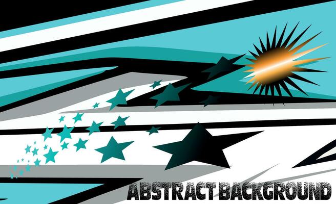 Graphic abstract stripe racing background