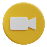 3d video record icon png