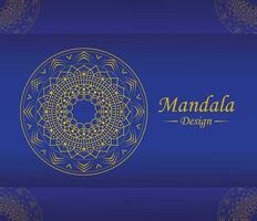 Mandala Presentation, Simple Abstract Mandala Design, vector