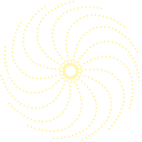 giallo linea cerchio movimento png