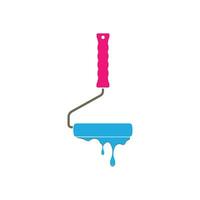 paint roller  vector illustration design