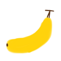 amarelo banana fruta rabisco png