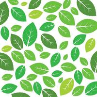 green leaf ecology nature element background vector icon of go green