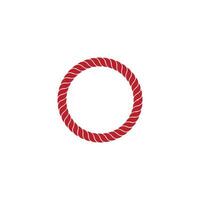 circle ring logo template vector