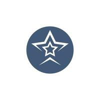 star logo icon vector illustration